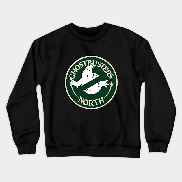 Ghostbusters North Logo Crewneck Sweatshirt by ghostbustersnorth